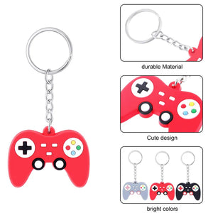 Video Game Controller Joystick Rubber Key Chain